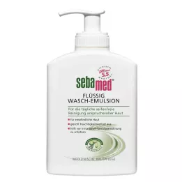 Sebamed Emulsion de lavage liquide avec olive avec distributeur, 200 ml