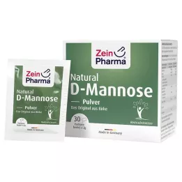 NATURAL Sachet de poudre de D-Mannose 2000 mg, 30X2 g