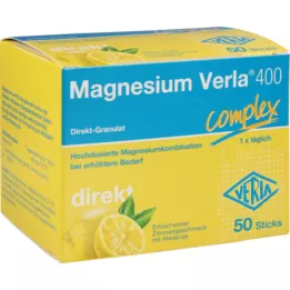 MAGNESIUM VERLA 400 Granulate direct, 50 pc