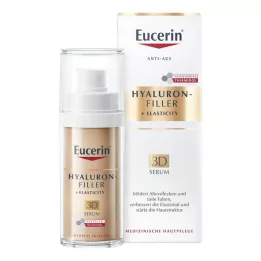 Eucerin Anti-âge Hyaluron-Filler + Élasticité Sérum 3D, 30 ml