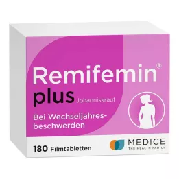 REMIFEMIN plus comprimés pelliculés de millepertuis, 180 pcs