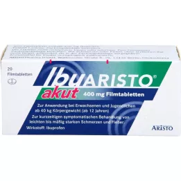 IBUARISTO aigu 400 mg comprimés pelliculés, 20 pcs