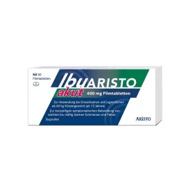 IBUARISTO akut 400 mg comprimés pelliculés, 50 pcs