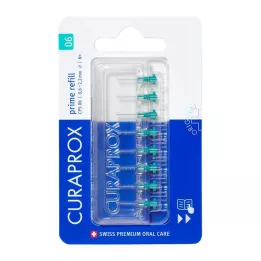 CURAPROX CPS Recharge de brosses interdentaires 06 prime, 8 pièces