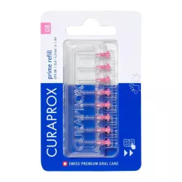 CURAPROX CPS Recharge de brosses interdentaires 08 prime, 8 pièces