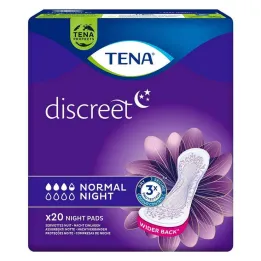 TENA® serviettes discrètes Normal Night pour incontinence, 20 pièces