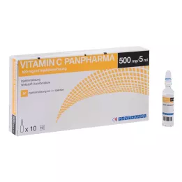 VITAMIN C PANPHARMA Solution injectable à 100 mg/ml, 10X5 ml