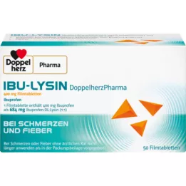 IBU-LYSIN Double -Heartpharm 400 mg comprimés de films, 50 pc
