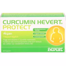CURCUMIN HEVERT Protéger les capsules, 60 pc
