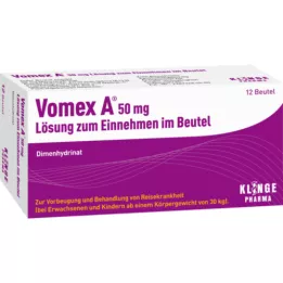 VOMEX A 50 mg LSG.Z. Accepter dans le sac, 12 pc