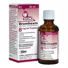 BROMHEXIN Gouttes pour les yeux Hermes 8 mg/ml, 30 ml
