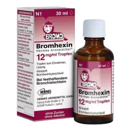 BROMHEXIN Gouttes pour les yeux Hermes 12 mg/ml, 30 ml