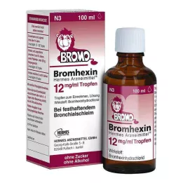 BROMHEXIN Gouttes pour les yeux Hermes 12 mg/ml, 100 ml
