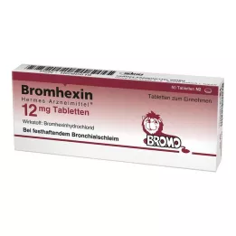 BROMHEXIN Comprimés dHermes Arzneimittel 12 mg, 50 pcs