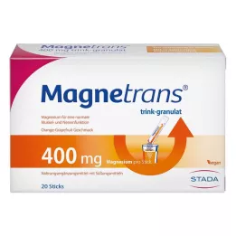 MAGNETRANS Granulés à boire 400 mg, 20X5,5 g