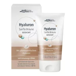 HYALURON SANFTE Crème de soin bronzante pour le visage, 50 ml