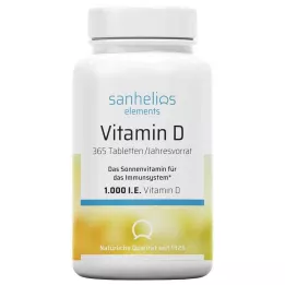 SANHELIOS Comprimés de vitamine D 1 000 UI, 365 pcs