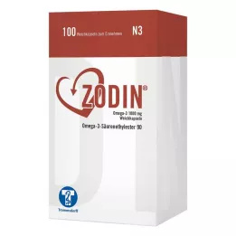 ZODIN Oméga-3 1 000 mg capsules molles, 100 pcs