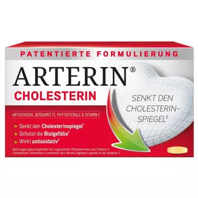 ARTERIN Comprimés de cholestérol, 30 pièces