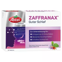 ABTEI EXPERT ZAFFRANAX Comprimés pour un bon sommeil, 20 unités