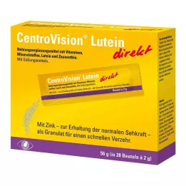 CENTROVISION Granulés directs de lutéine, 28 pcs