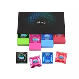 DUREX Préservatifs Surprise Me Mix en boîte, 40 pièces