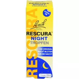 BACHBLÜTEN Original Rescura Nuit gouttes sans alcool, 10 ml