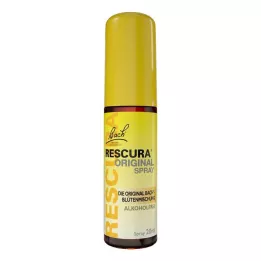 BACHBLÜTEN Spray Rescura Original sans alcool, 20 ml