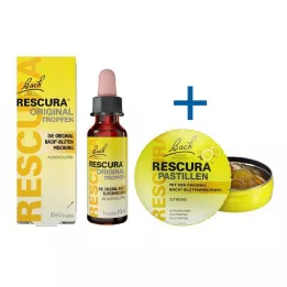 BACHBLÜTEN Gouttes Rescura originales sans alcool, 10 ml