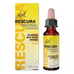 BACHBLÜTEN Gouttes Rescura originales avec alcool, 10 ml