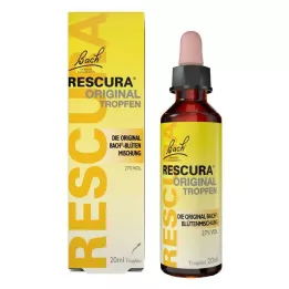 BACHBLÜTEN Gouttes Rescura originales avec alcool, 20 ml