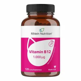 Vitamine B12 1 000 µg pastilles végétaliennes, 120 pc