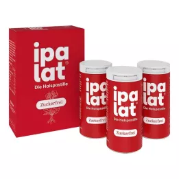 IPALAT Pastilles pour la gorge sans sucre, 120 pcs