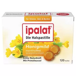 Ipalat HaldsPastilles Honey Menthol Holy Menthol, 120 pc