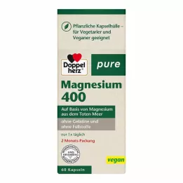 DOPPELHERZ Magnésium 400 gélules pures, 60 pcs