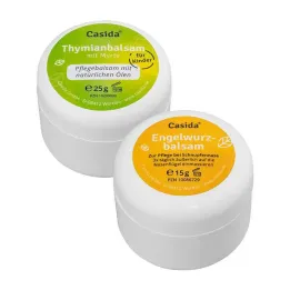 Baume angélique &amp; Baume au thym et myrte, coffret enfant, 40 g