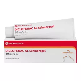 DICLOFENAC AL Gel antidouleur 10 mg/g, 50 g