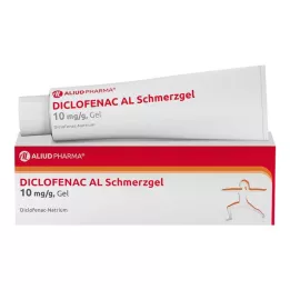 DICLOFENAC AL Gel antidouleur 10 mg/g, 100 g