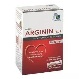 ARGININ PLUS Vitamines B1+B6+B12+Acide folique en bâtonnets, 30 x 5,9 g