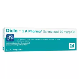 DICLO-1A Pharma Gel antidouleur 10 mg/g, 100 g