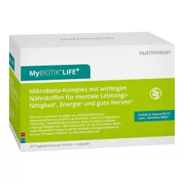 MYBIOTIK LIFE+ Pack combiné 30x1,5 g Plv.+60 Caps., 1 pièce