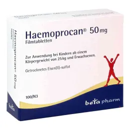 Hémoprocan 50 mg, comprimés pelliculés (100 pièces)