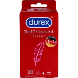 DUREX Condoms classiques sensoriels, 20 pc