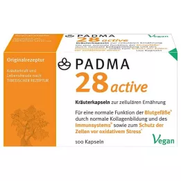 PADMA 28 gélules actives, 100 pcs