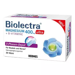 BIOLECTRA Magnésium 400 mg ultra 3-Phase Depot, 30 pcs