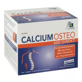 CALCIUM OSTEO 600 bâtonnets à portion directe, 120 pièces