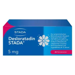 DESLORATADIN STADA Comprimés pelliculés à 5 mg, 20 pcs