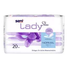 SENI Serviette hygiénique Lady Slim, taille normale, 20 pièces