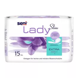 SENI Serviette hygiénique Lady Slim extra, 15 pièces