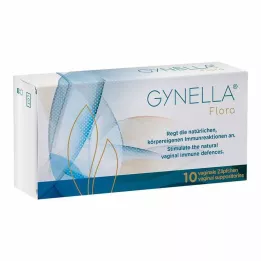 GYNELLA Suppositoires vaginaux Flora, 10 pièces